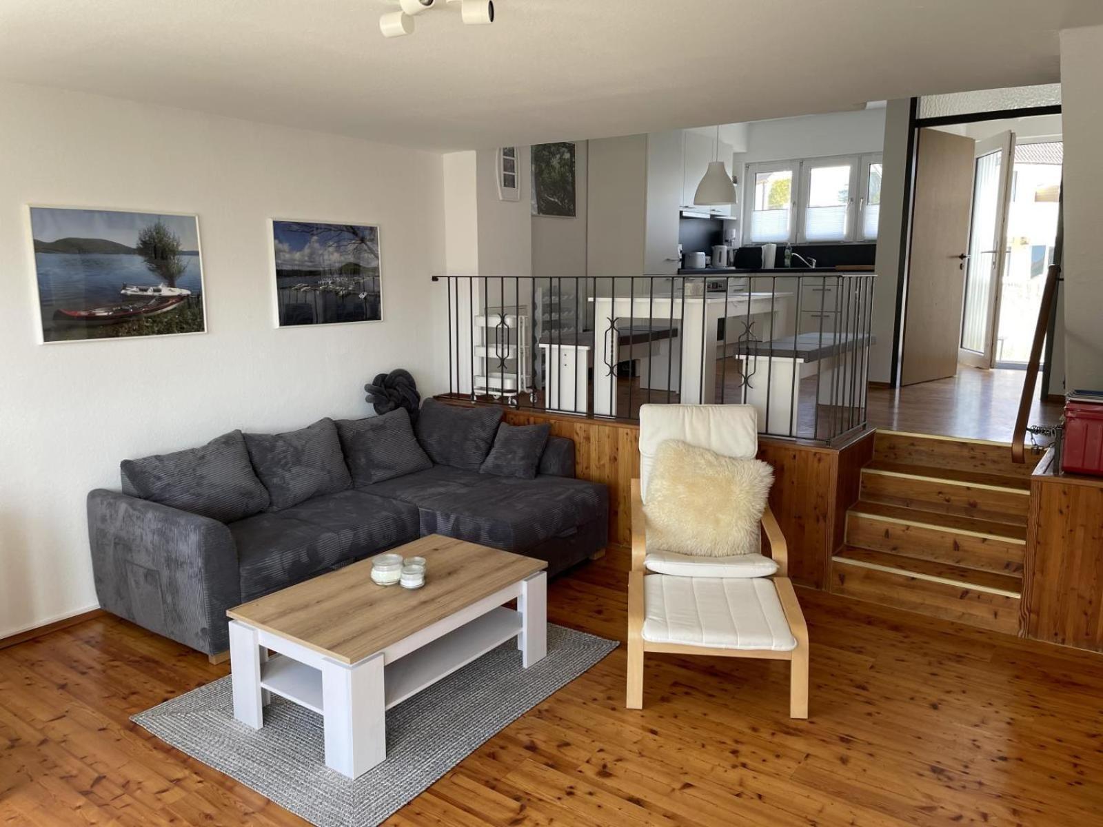Gemutliche 93M2Fewo Mit 2 Schlafzimmern Und Seitlichem Seeblick Vom Balkon Scheid  Exteriér fotografie