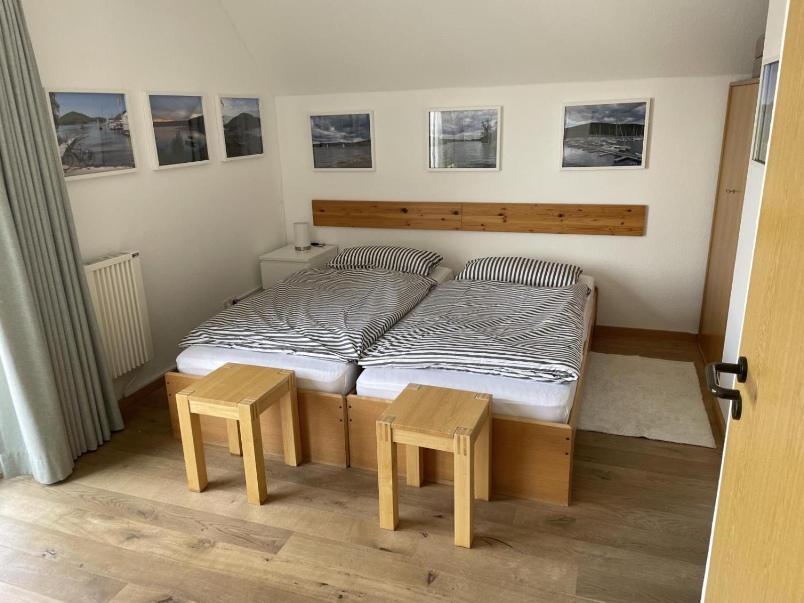 Gemutliche 93M2Fewo Mit 2 Schlafzimmern Und Seitlichem Seeblick Vom Balkon Scheid  Exteriér fotografie